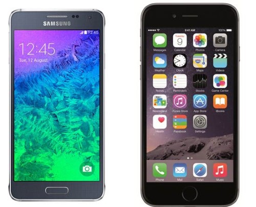 Iphone 6 vs Galaxy Alpha